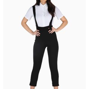 COPY - Blackmilk High waist bib overalls